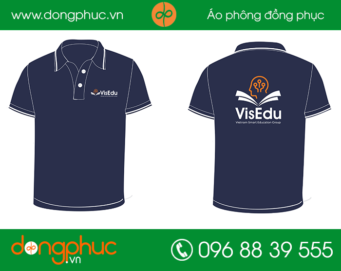 May đồng phục công ty VisEdu