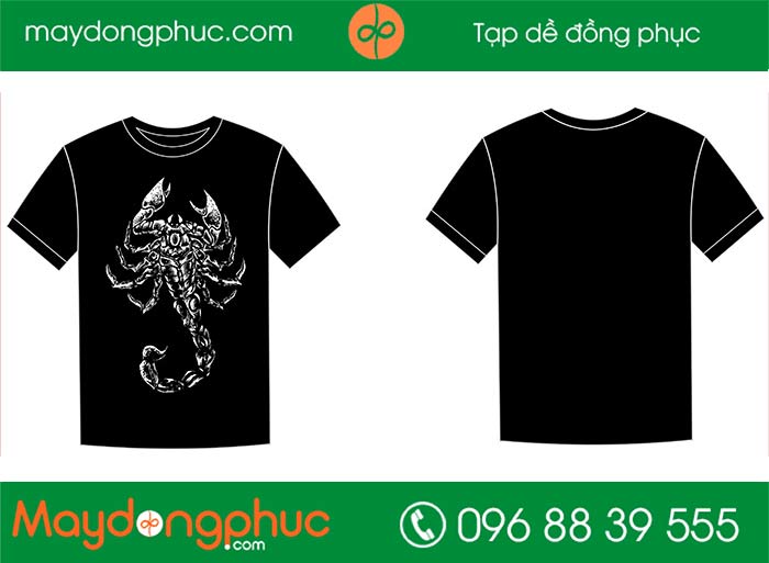May áo phông hình bọ cạp