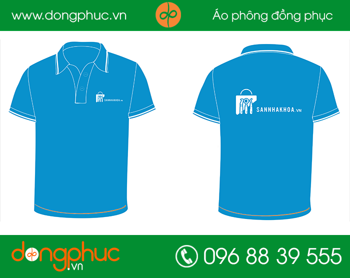 May đồng phục phòng khám Sản nha khoa