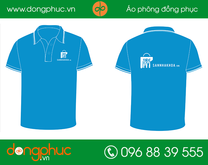 May đồng phục phòng khám Sản nha khoa - mẫu 2