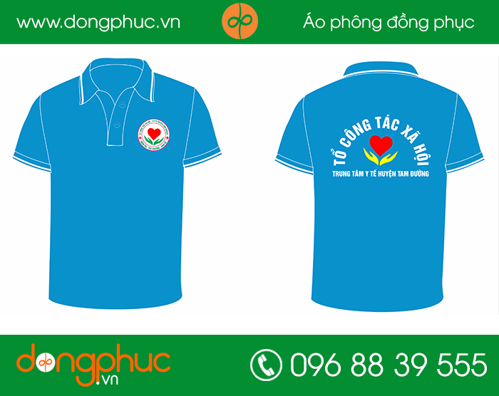 May đồng phục trung tâm y tế huyện Tam Đường