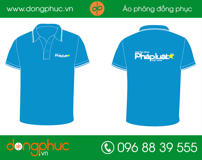 May đồng phục Truyền hình Pháp luật Việt Nam - mẫu 2