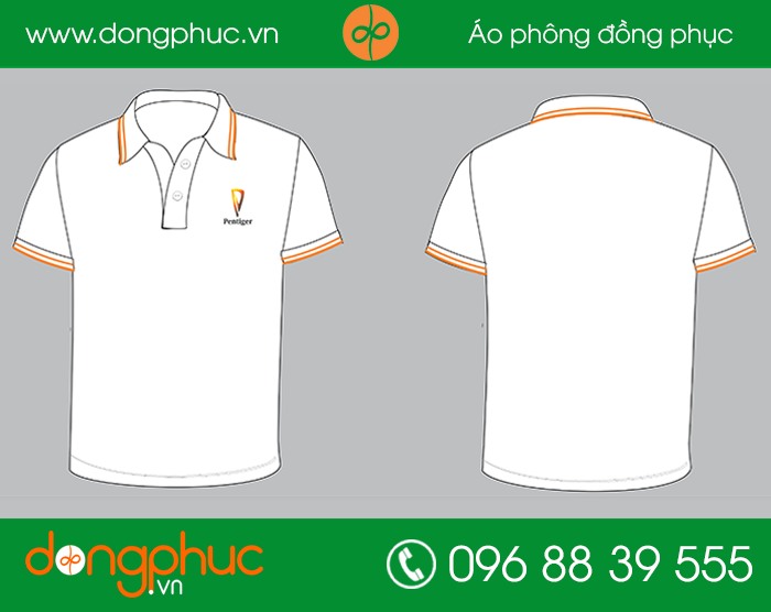 May đồng phục công ty Pentiger - mẫu 2