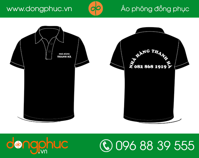May đồng phục nhà hàng Thanh Hà