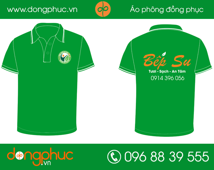 May đồng phục quán Bếp Su