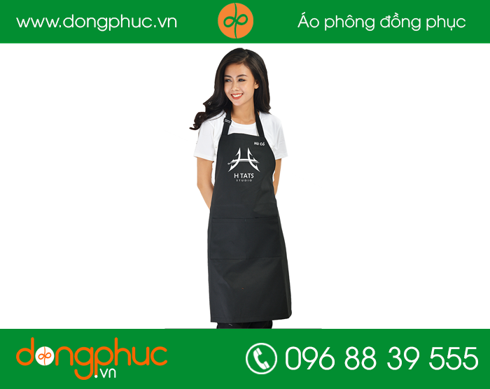 May tạp dề cửa hàng Hà Cồ Htats