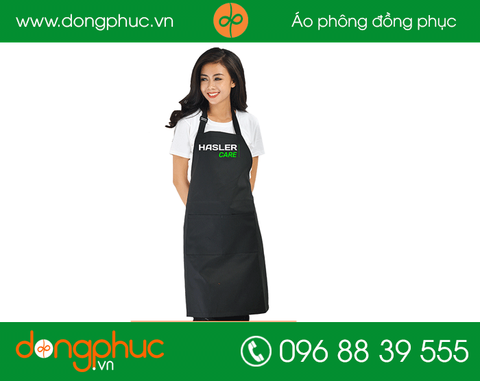 May tạp dề quán Hasler Care