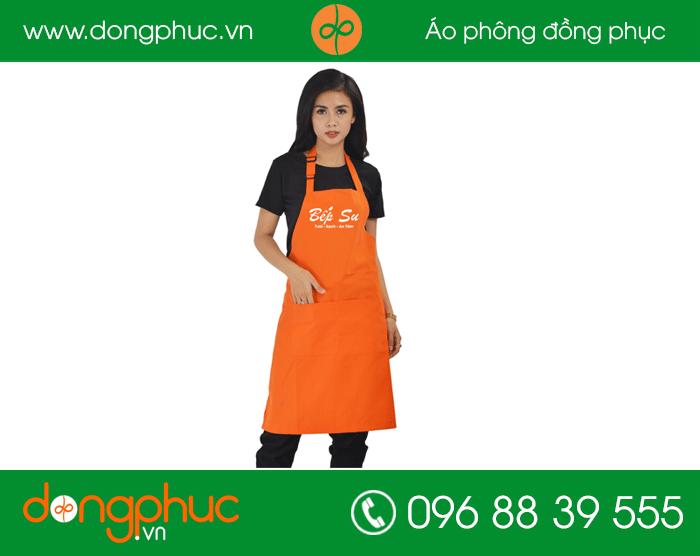 May tạp dề quán Bếp Su