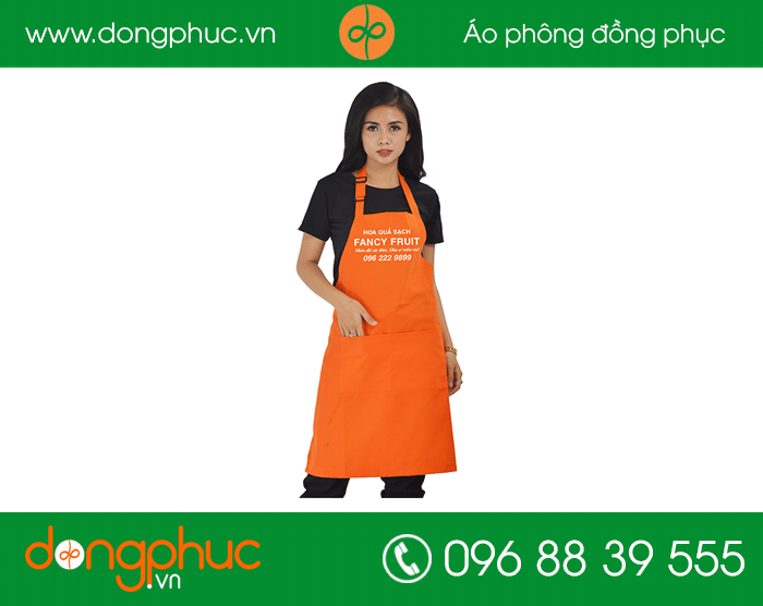 May tạp dề cửa hàng Fancy Fruit