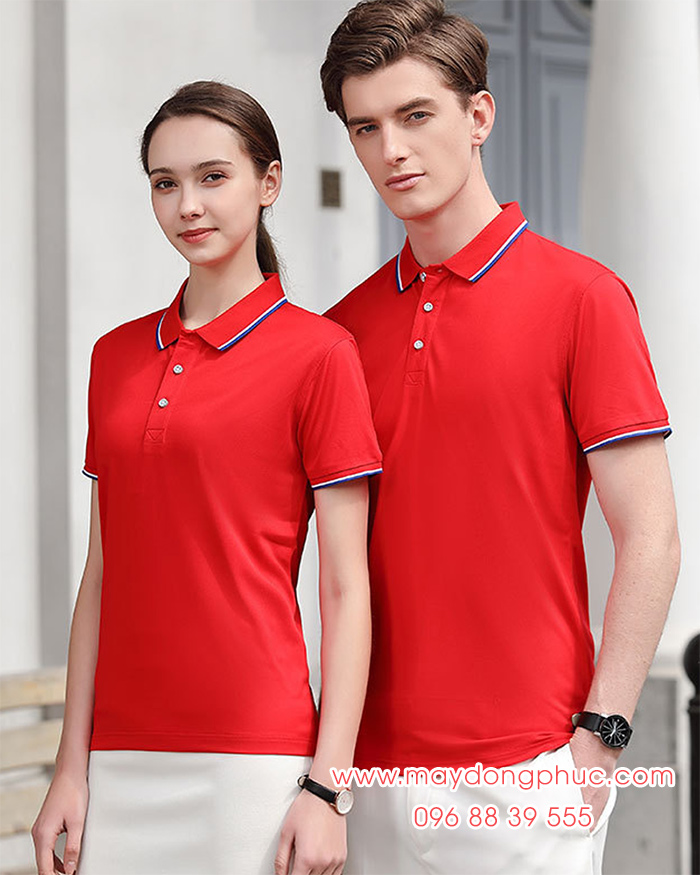 Mẫu áo phông polo 01 - mẫu 4