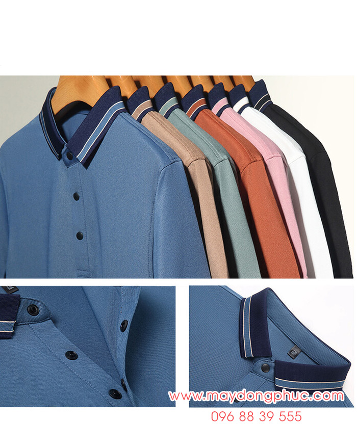 Mẫu áo phông polo 09 - mẫu 4
