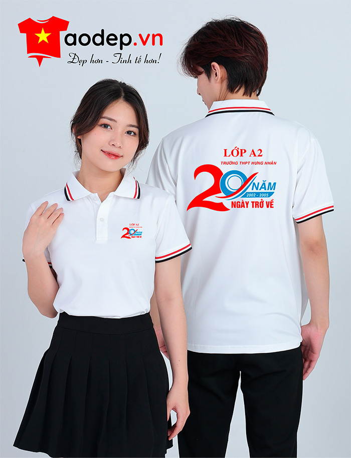 May áo Lớp 12A Trường THPT Hưng Nhân niên khóa 2002-2005 – 20 năm Ngày trở về