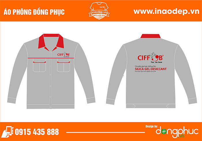 May áo bảo hộ Công ty CIFFOB