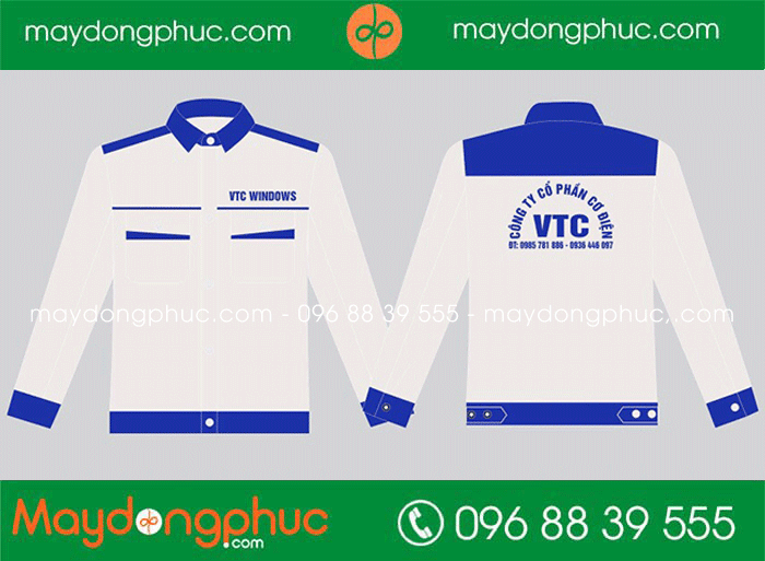 May áo bảo hộ Công ty cổ phần cơ điện VTC