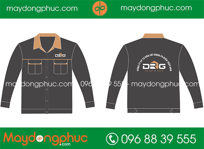 May áo bảo hộ Công ty CP tư vấn xây dựng và kiến trúc DRG