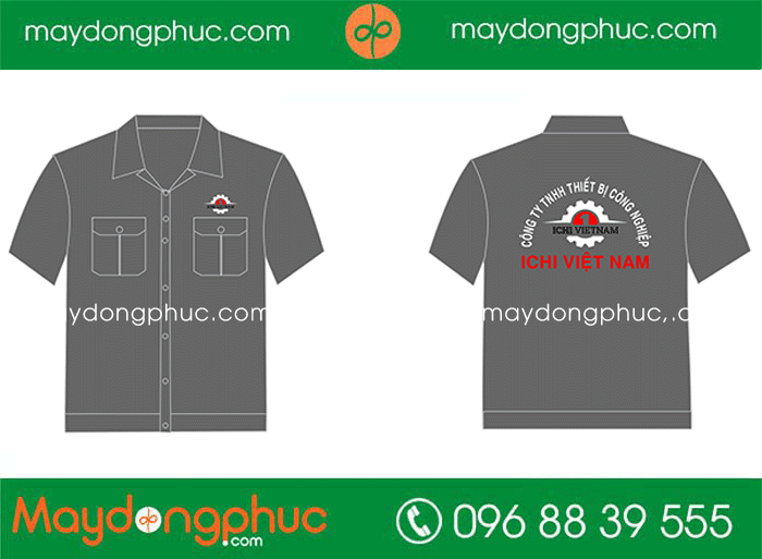 May áo bảo hộ Công ty TNHH Thiết bị công nghiệp ICHI Viet Nam