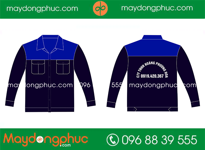 May áo bảo hộ Công ty TNHH Hoàng Phương Hoa