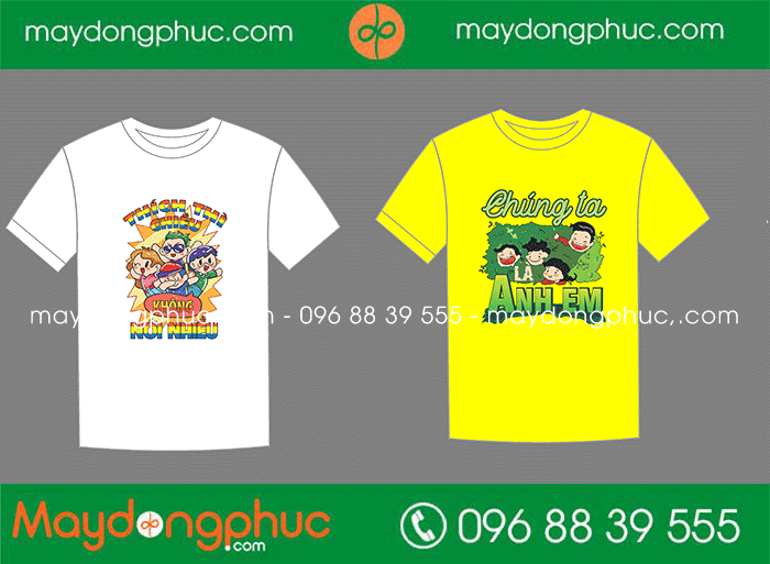May áo cổ tròn Chúng ta là Anh em