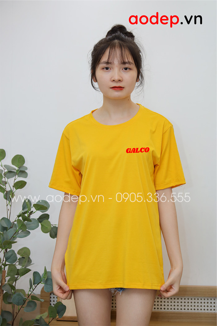 May áo cổ tròn Công ty GALCO