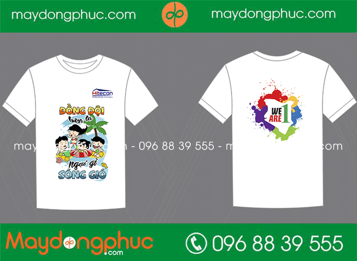 May áo cổ tròn Công ty Hitecon