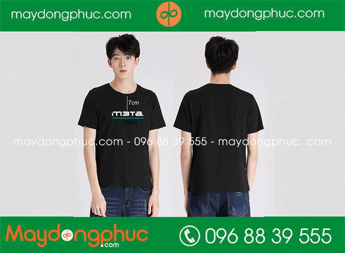 May áo cổ tròn Công ty Meta