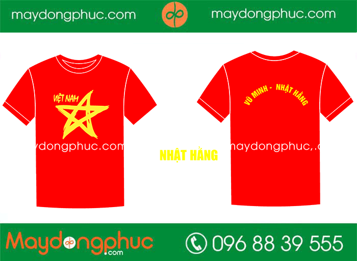 May áo cổ tròn Vũ Minh – Nhật Hằng