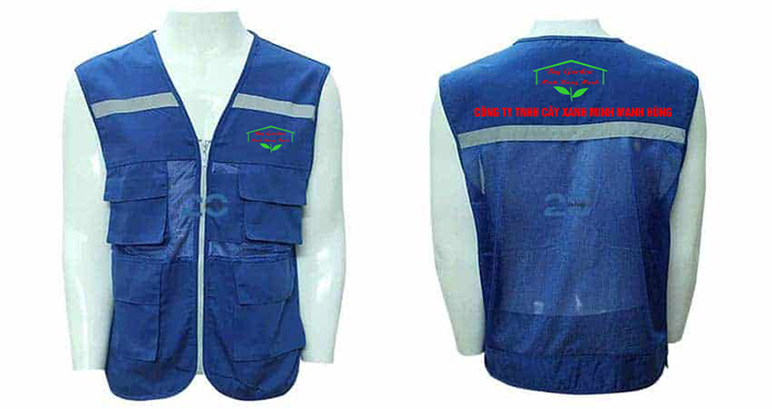 May áo gile Công ty TNHH Cây xanh Minh Mạnh Hùng