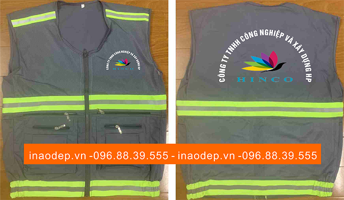 May áo gile Công ty TNHH Công nghiệp và Xây dựng Hinco