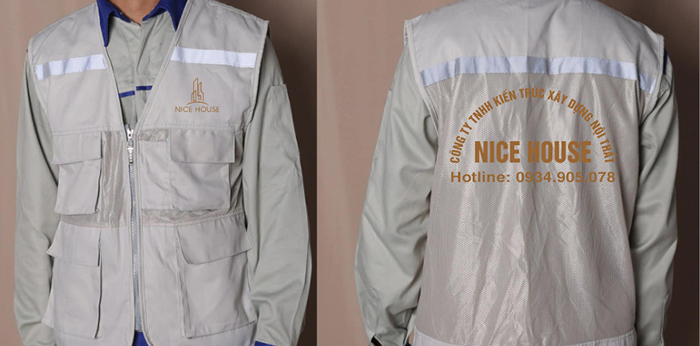 May áo gile Công ty TNHH Kiến trúc xây dựng nội thất Nice House