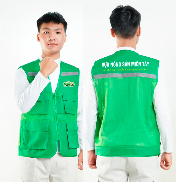 May áo gile Vựa nông sản miền Tây SHD