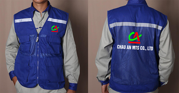 May áo gile Công ty Chau An MTS