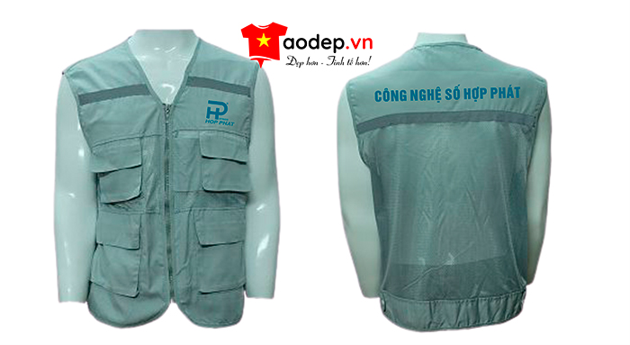 May áo gile Công ty Công nghệ số Hợp Phát