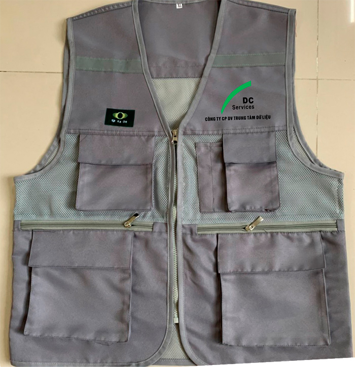 May áo gile Công ty CP DV Trung tâm dữ liệu DC Services