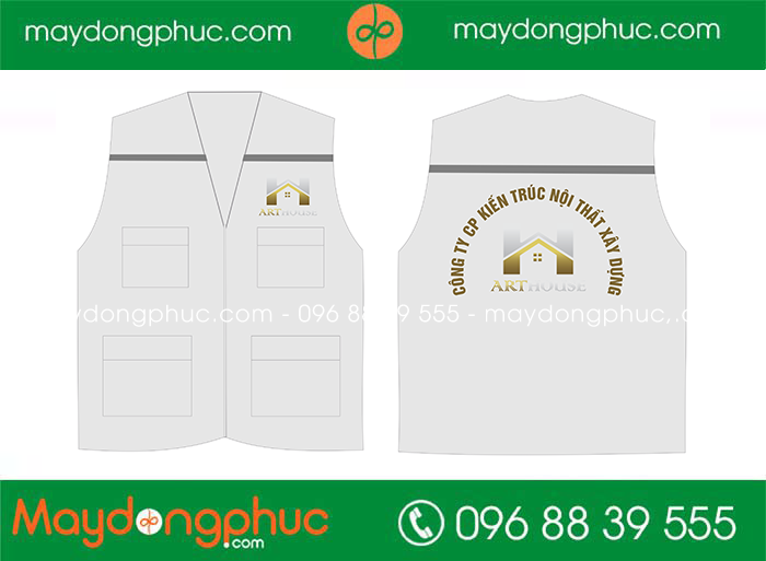May áo gile Công ty CP kiến trúc nội thất xây dựng Arthouse