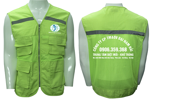 May áo gile Công ty CP TM & DV Đại Nam Hải