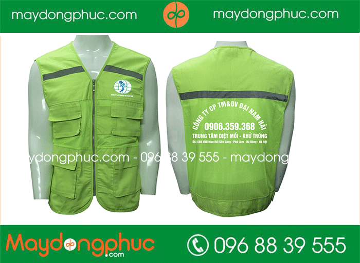 May áo gile Công ty CP TM&DV Đại Nam Hải