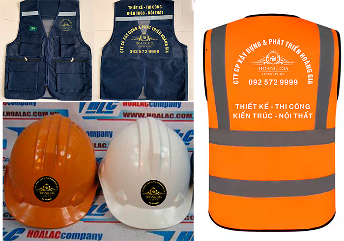 May áo gile Công ty CP xây dựng & phát triển Hoàng Gia