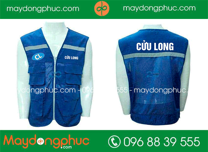 May áo gile Công ty Cửu Long