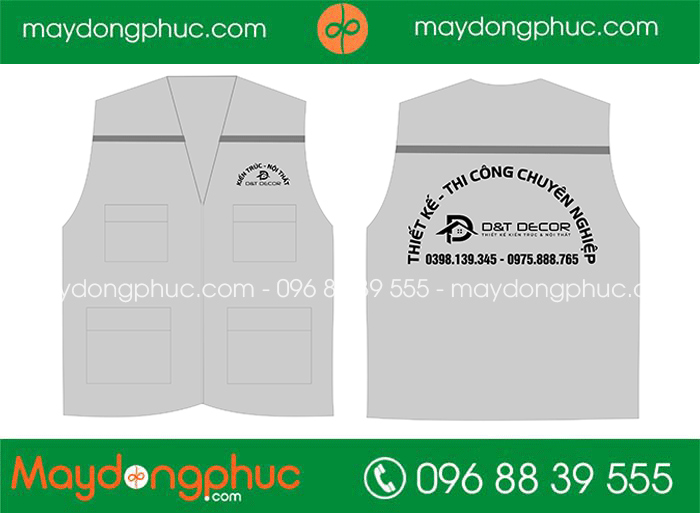 May áo gile Công ty D&T Decor