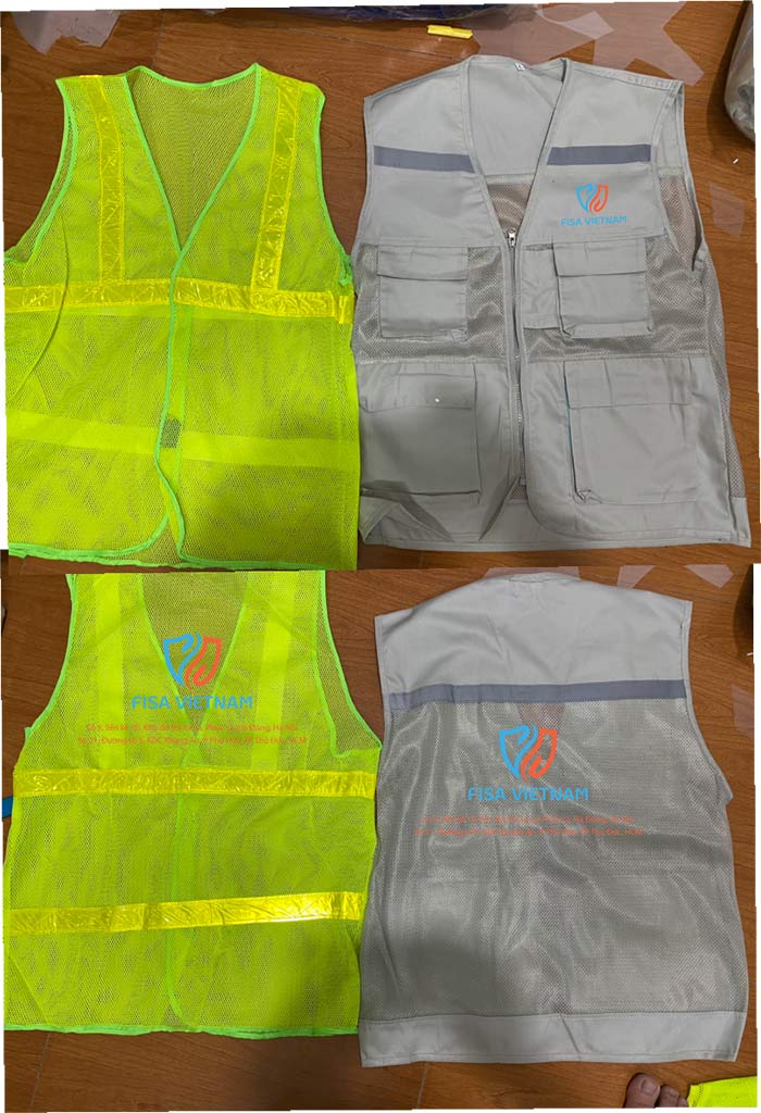 May áo gile Công ty FISA Việt Nam