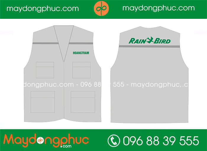 May áo gile Công ty Hoang Tram