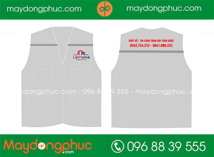 May áo bảo hộ Công ty LinHome