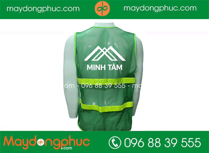 May áo gile Công ty Minh Tâm - mẫu 2