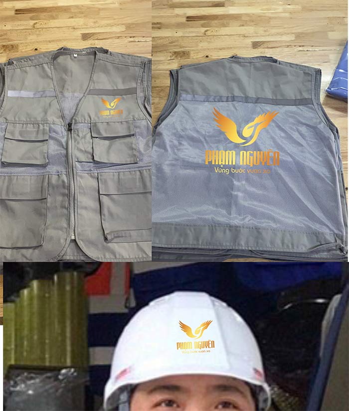 May áo gile Công ty Phạm Nguyên