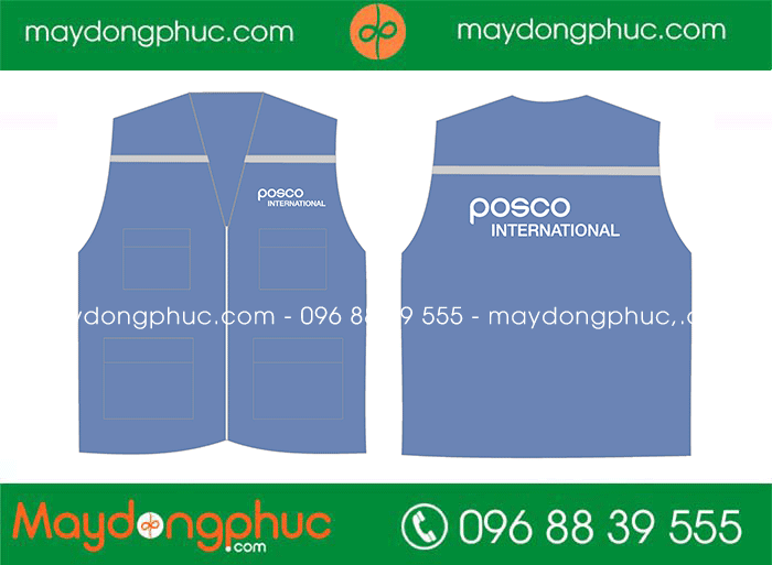 May áo gile Công ty Posco International