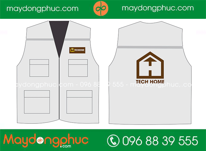May áo gile Công ty Tech Home
