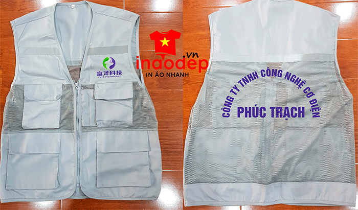 May áo gile Công ty TNHH Công nghệ cơ điện Phúc Trạch