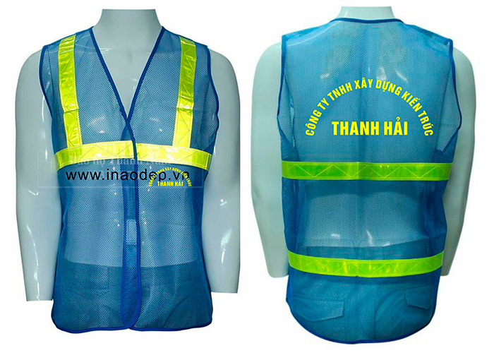 May áo gile Công ty Xây dựng kiến trúc Thanh Hải