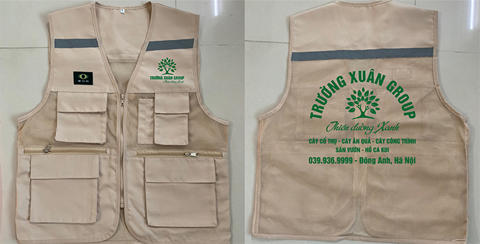 May áo gile Công ty Trường Xuân Group
