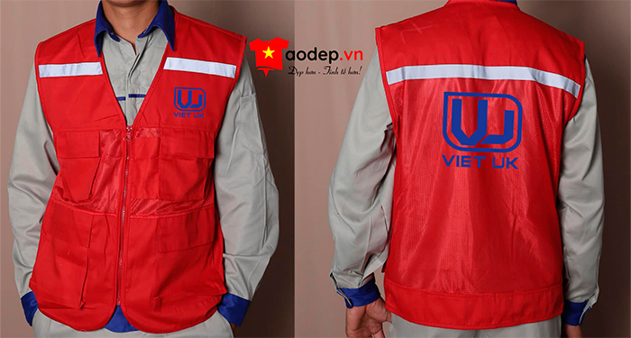 May áo gile Công ty Viet UK